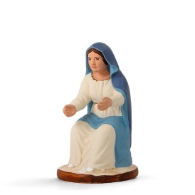 Marie assise